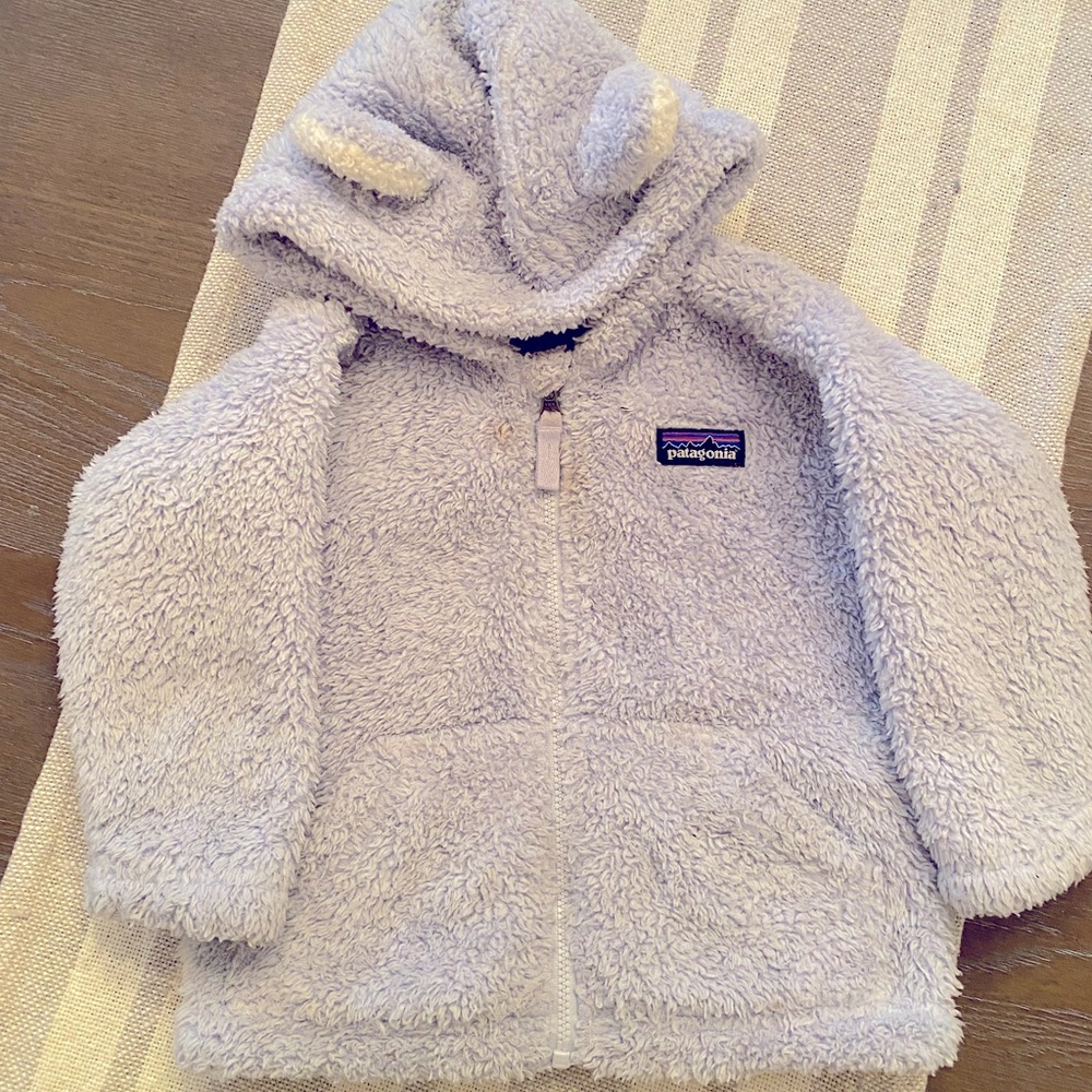 Patagonia Lavender Teddy Fleece Jacket